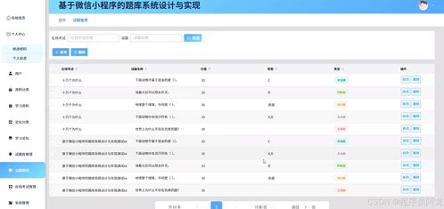 基于微信小程序的題庫系統(tǒng)設(shè)計(jì)與實(shí)現(xiàn) 源碼 定制 開發(fā) 移動端題庫與在線測評平臺開發(fā) 面向?qū)W習(xí)者的題庫練習(xí)與錯題管理小程序系統(tǒng)設(shè)計(jì) 基于小程序的在線刷題與題庫管理系統(tǒng)實(shí)現(xiàn)